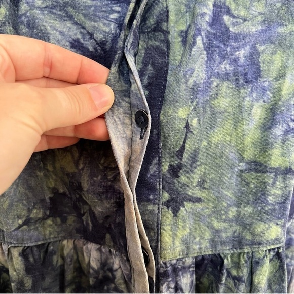 Cabi Woodstock Tie-dye Print Top M - Picture 4 of 11